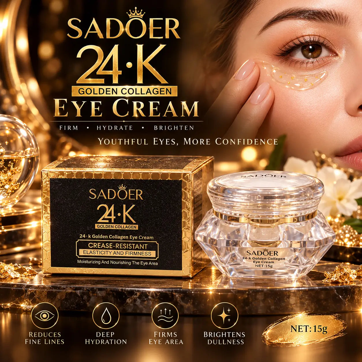 Korean 24 k Eye Cream