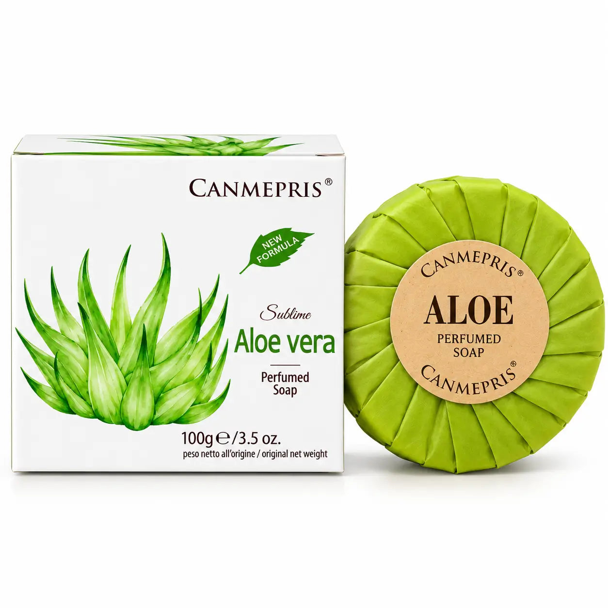 Korean White Aloe Vera Soap