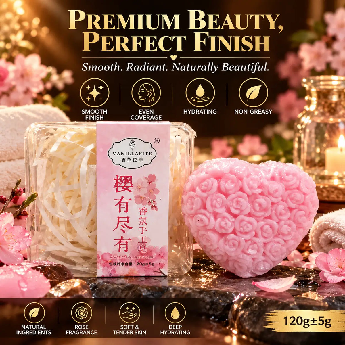 Korean Heart Soap