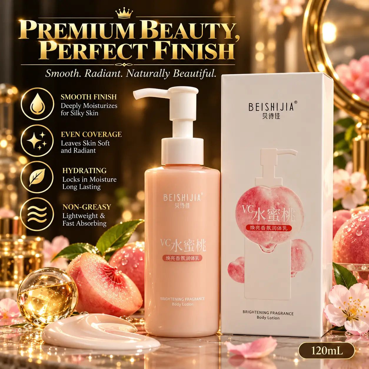 Peach Body Lotion