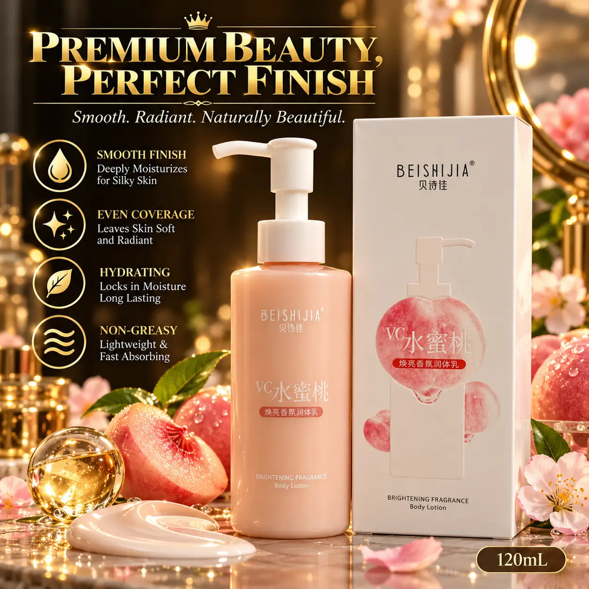 Peach Body Lotion