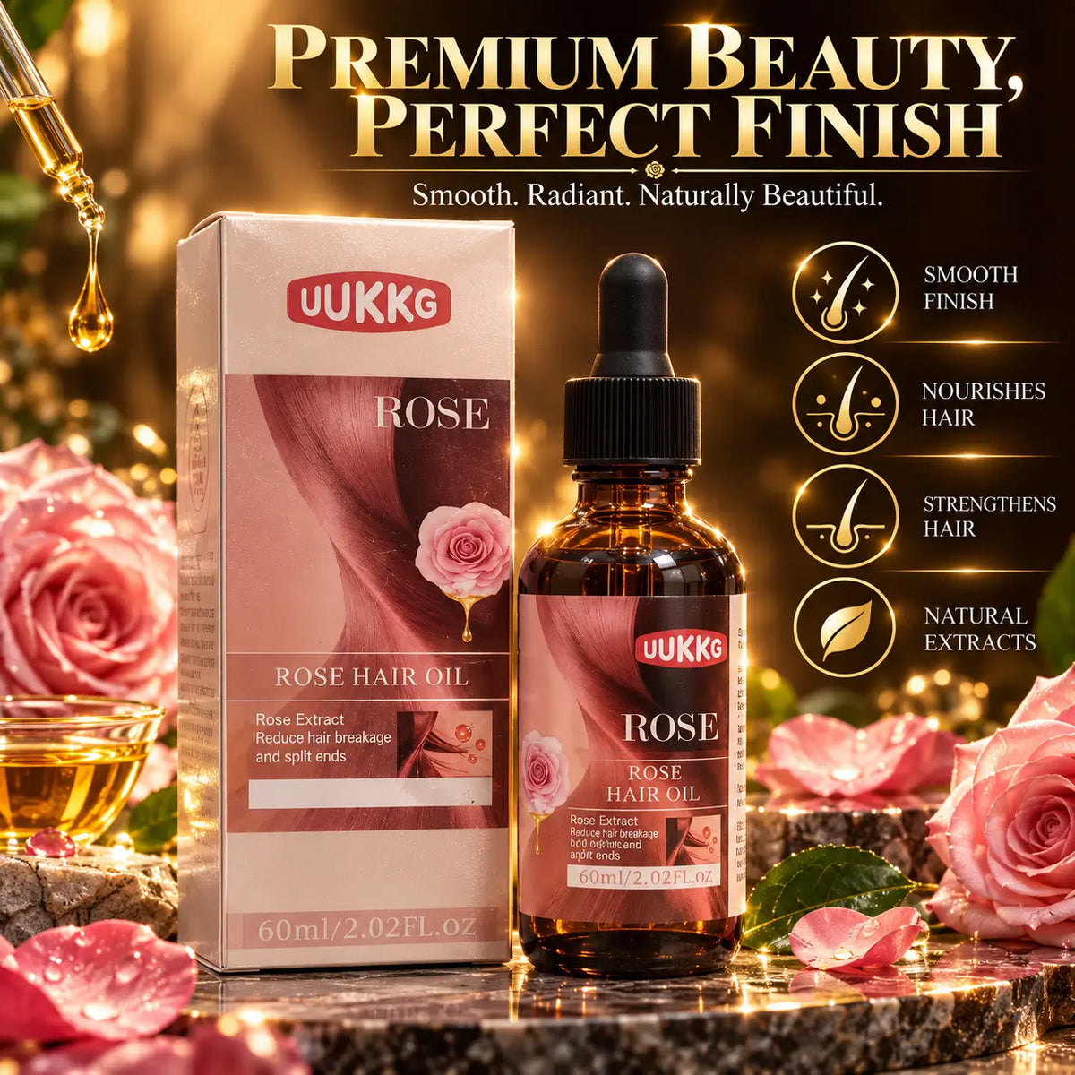 Rose Hair Oil