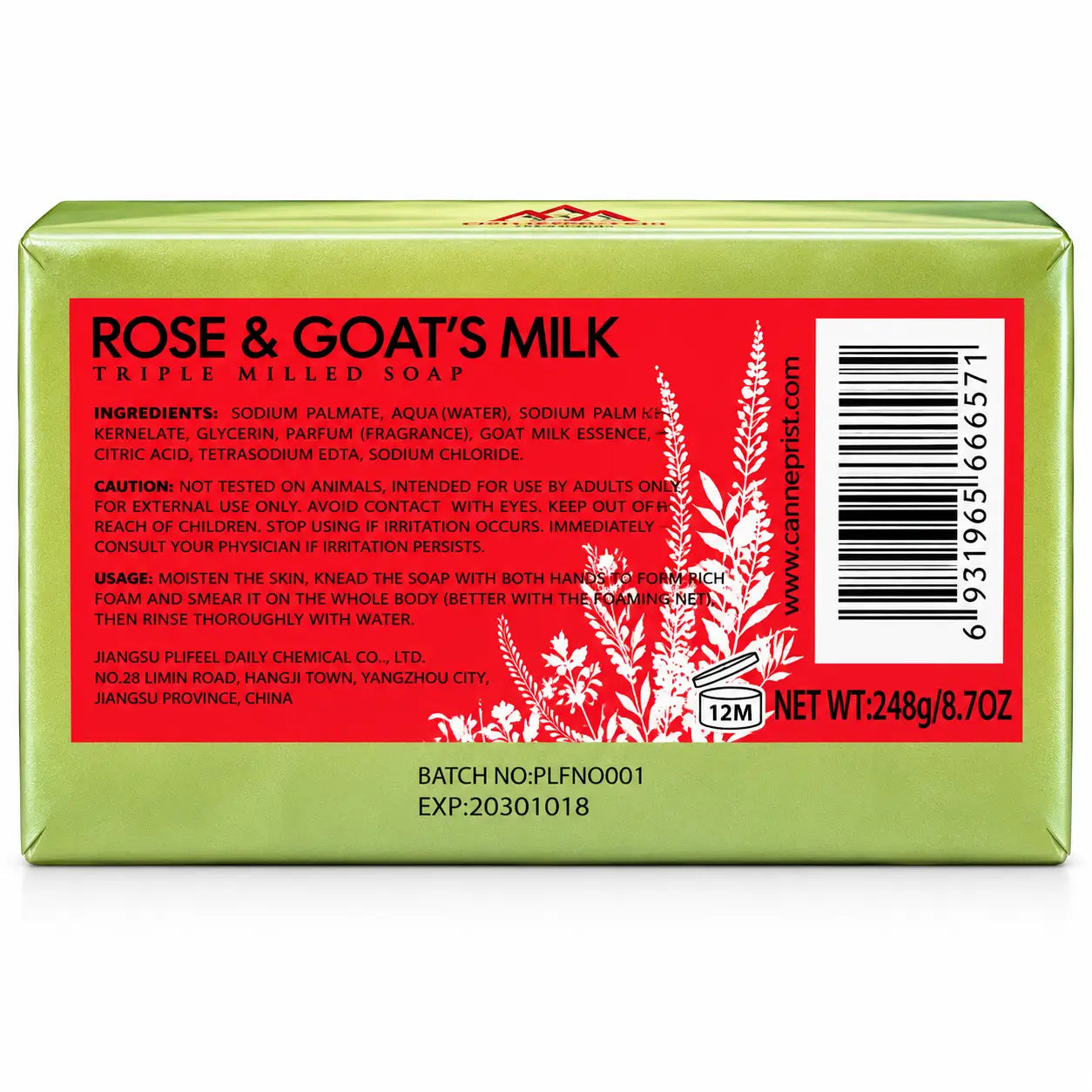 Rose & Goat Milk Soap