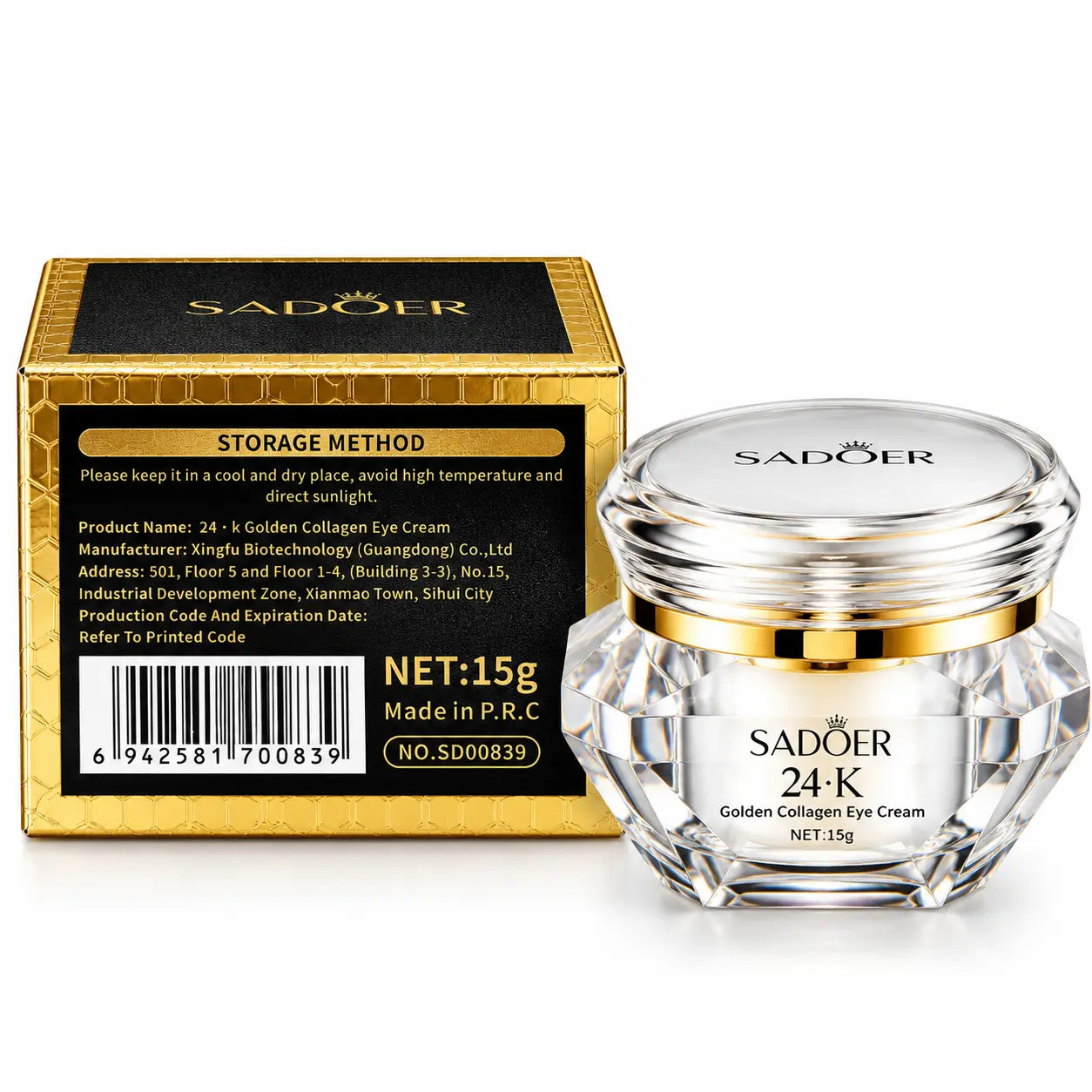 Korean 24 k Eye Cream